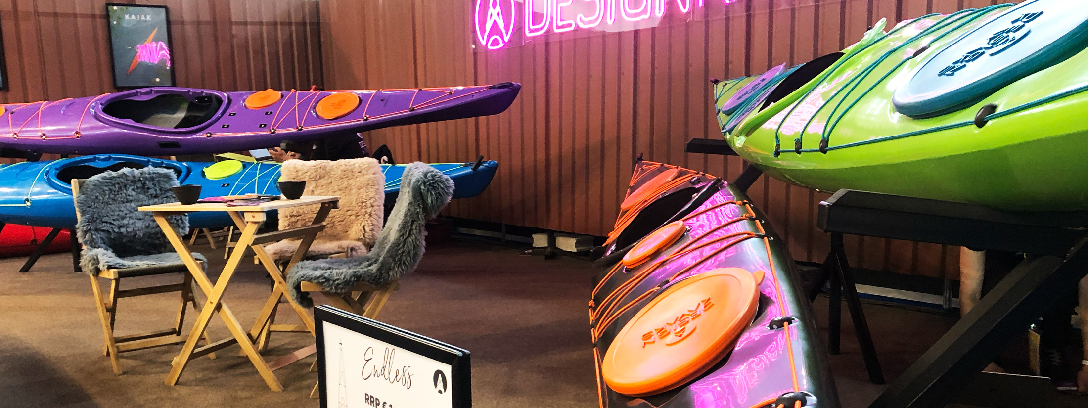 Butik i vores showroom i Vejle.